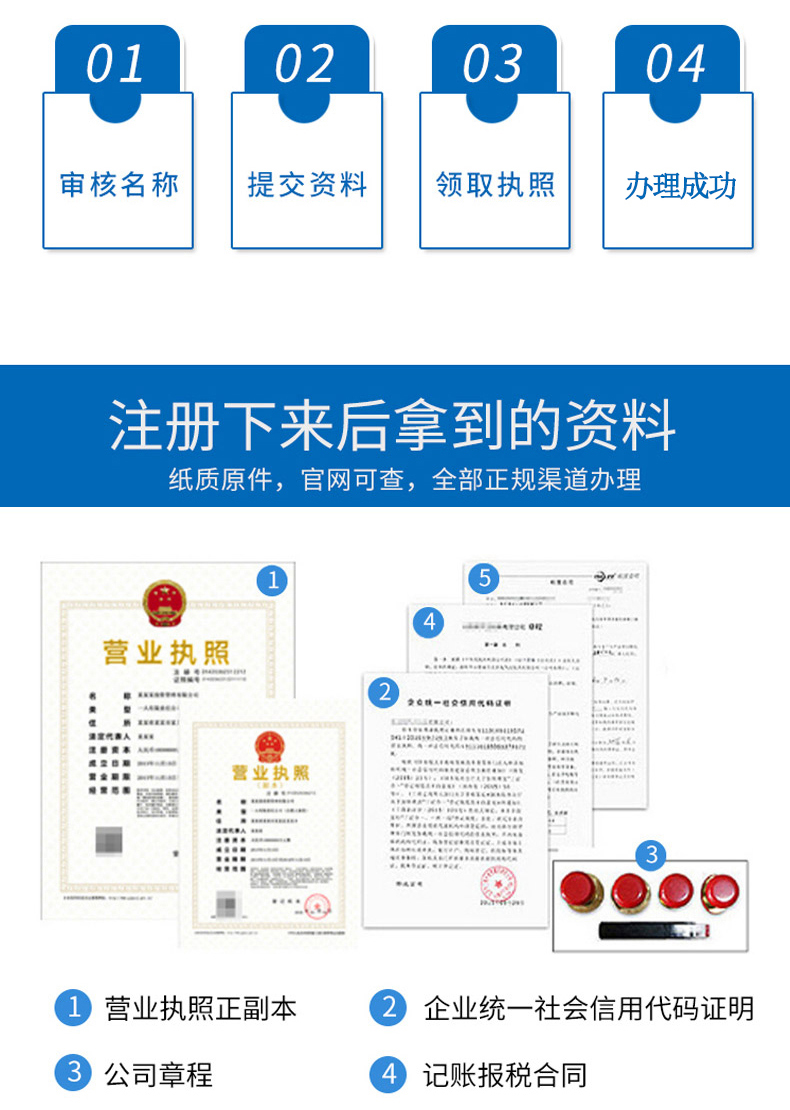 工商财税, 工商财税, 代理记账, 公司注册, 营业执照, 银行开户, 免费核名