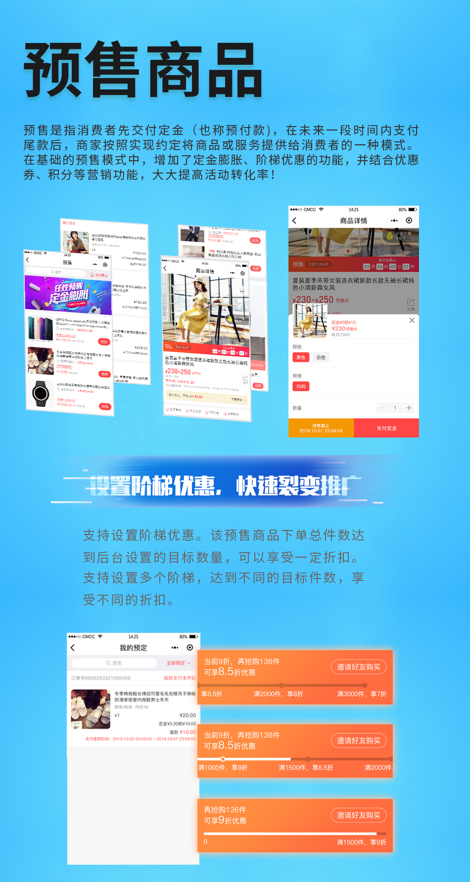 小程序, 电商/零售, 新零售, 多商户, 小程序商城, 电商小程序, 社区拼团