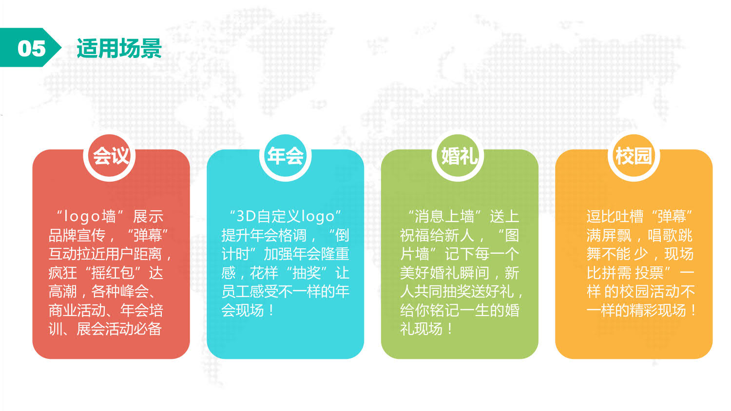 微信服务定制, 公众号定制, 互动, 上墙, 摇一摇, 抽奖, 年会