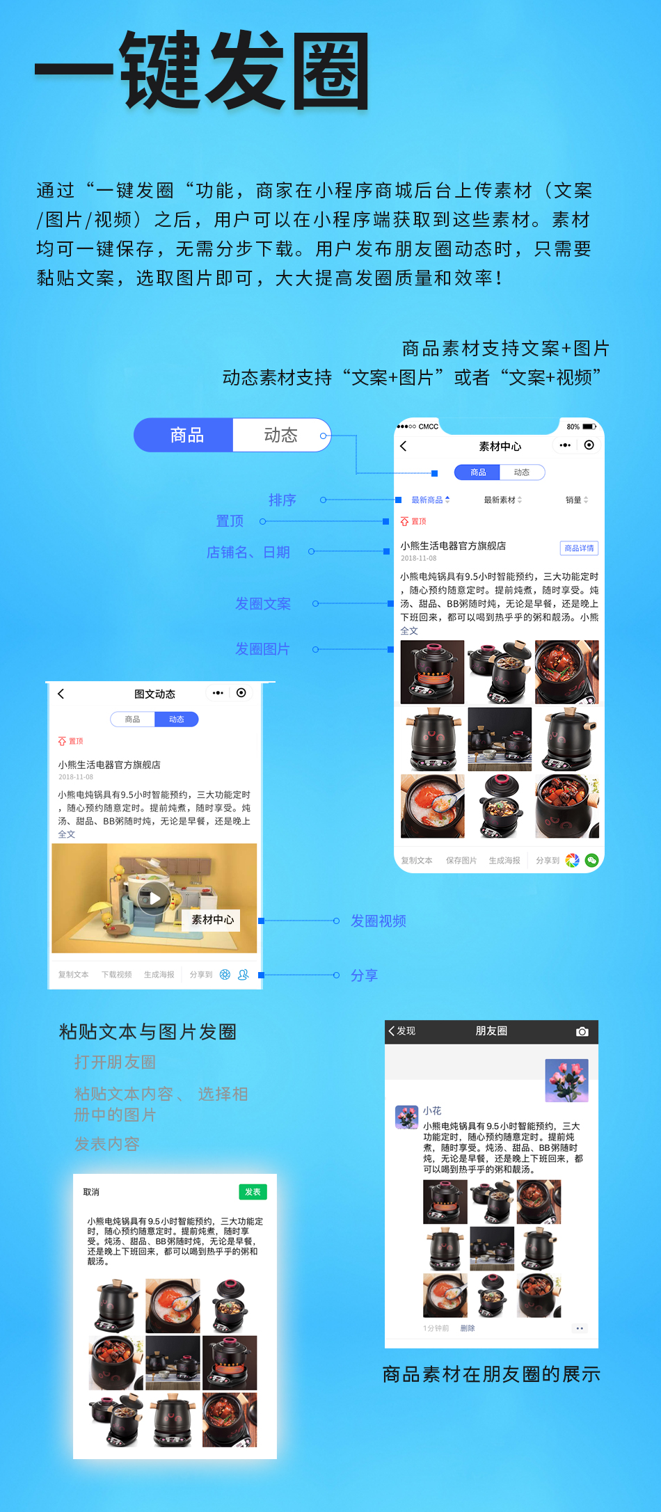 小程序, 电商/零售, 新零售, 多商户, 小程序商城, 电商小程序, 社区拼团