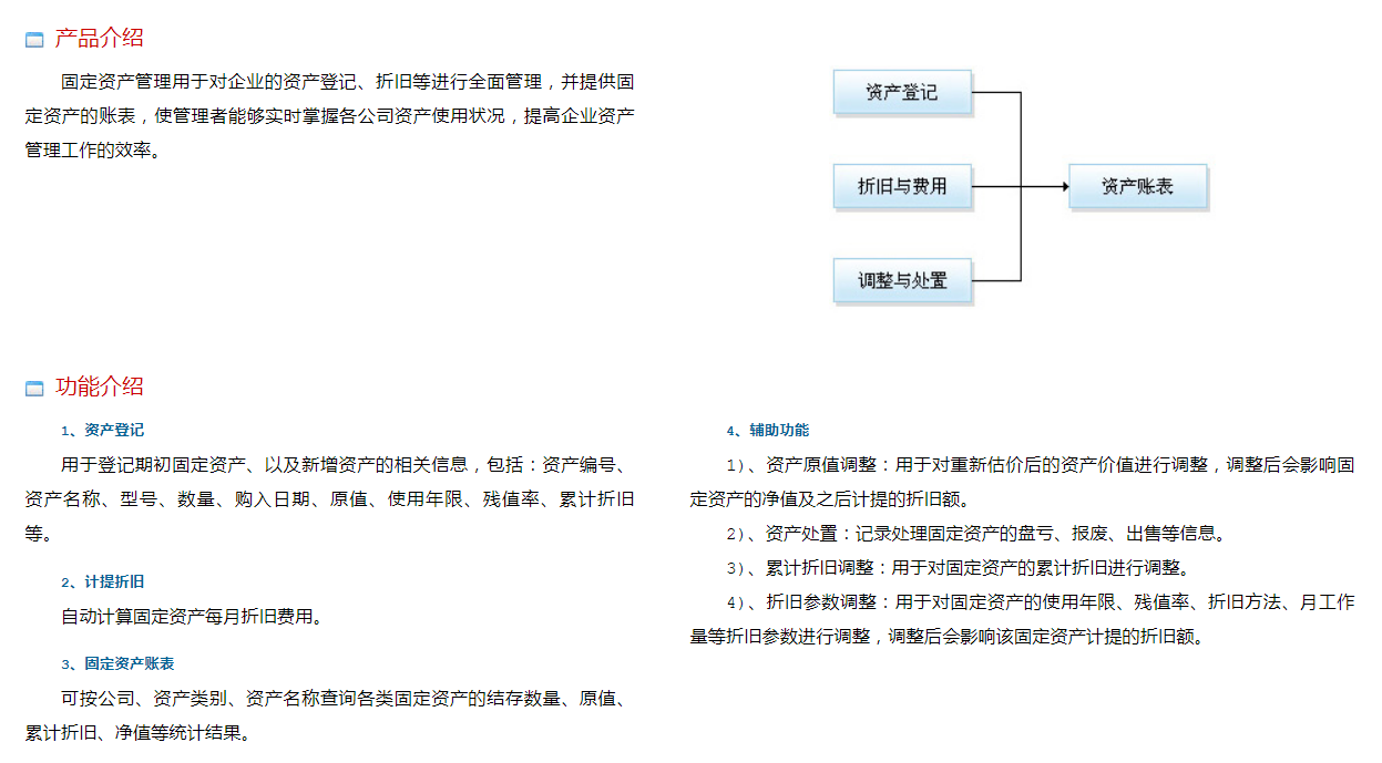 工商财税, 工商财税, 固定资产管理, 设备管理, 固定资产系统
