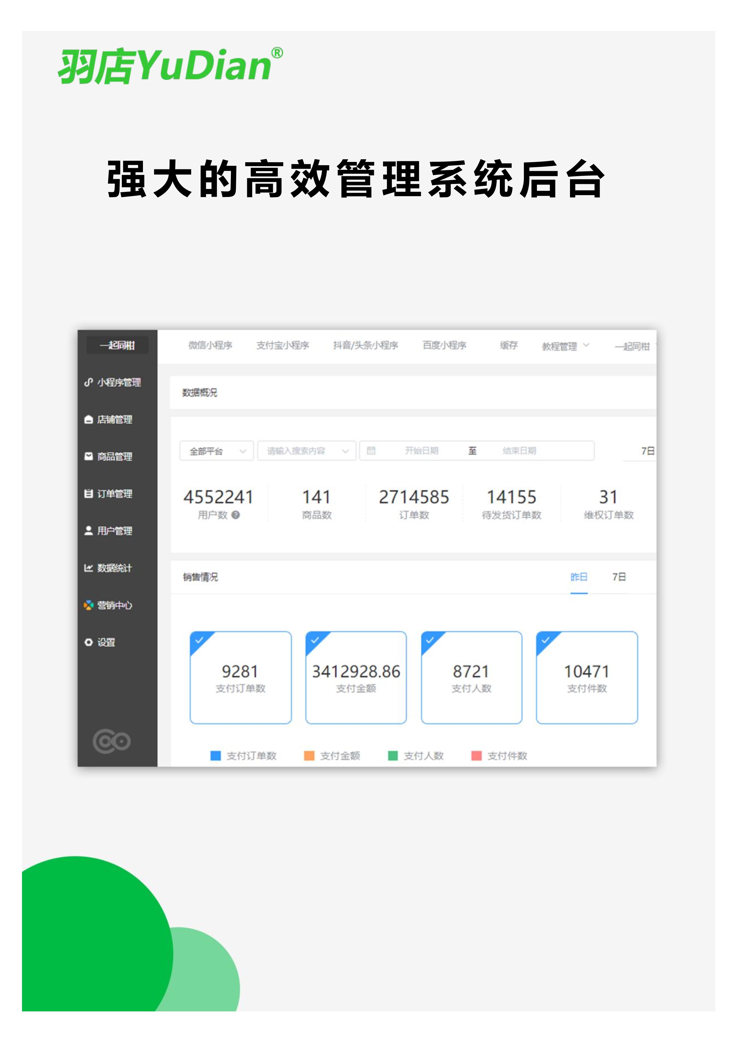 小程序, 电商/零售, 电商, 零售, 拼团, 多商户, 小程序商城