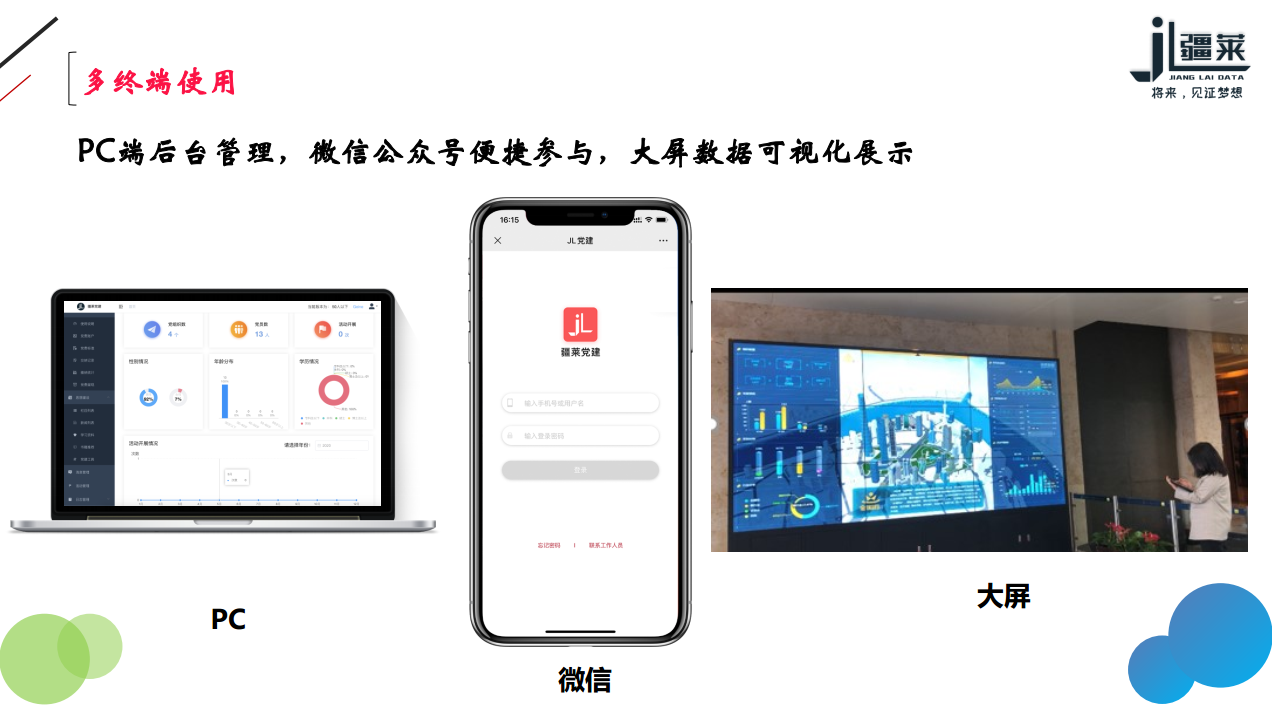 企业应用, 工具软件, 智慧党建, 微信公众号
