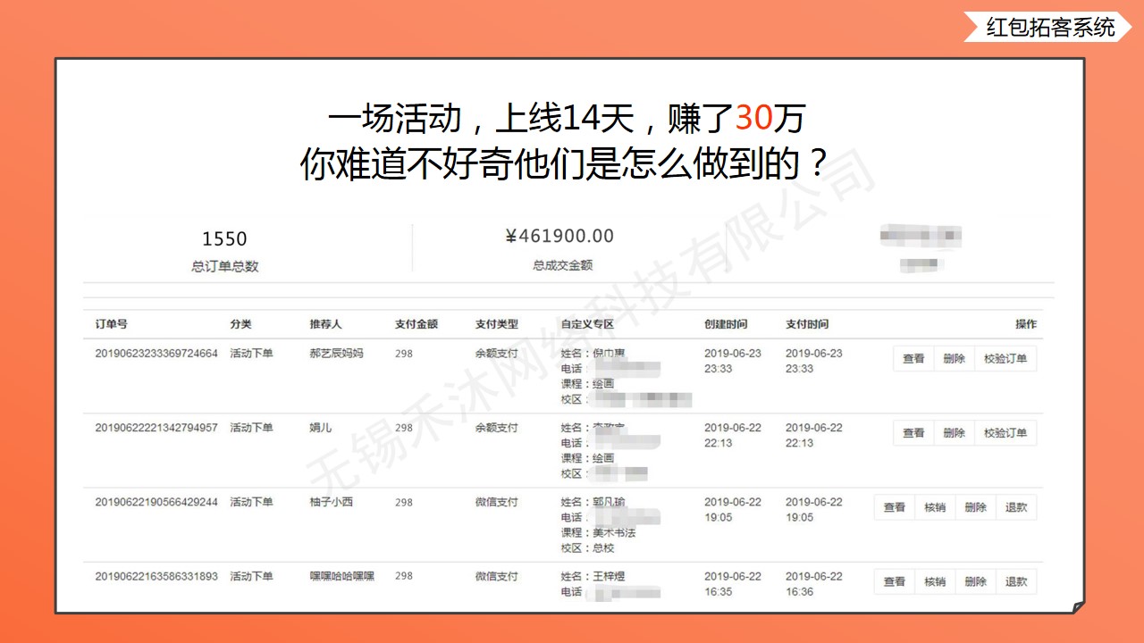 微信服务定制, 公众号运营, 红包拓客, 拓客系统, 红包系统