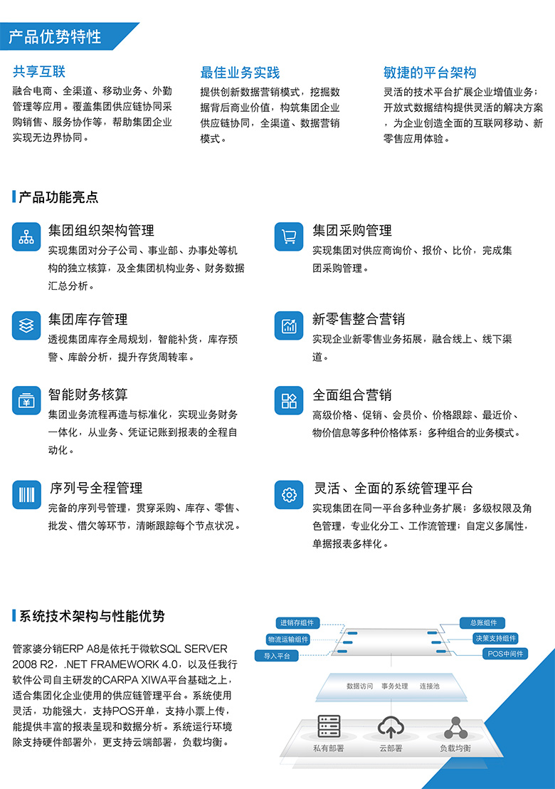 账号开通, 生产供应链, ERP, 云供应链, 仓储管理, 管家婆, 财务管理