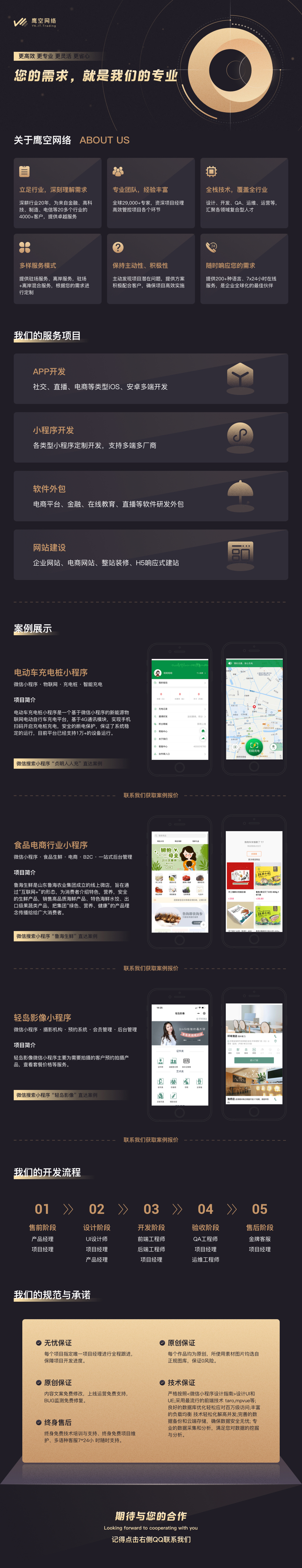 微信服务定制, 小程序定制, 小程序定制, 餐饮外卖, 生活服务, 企业展示, 电商零售