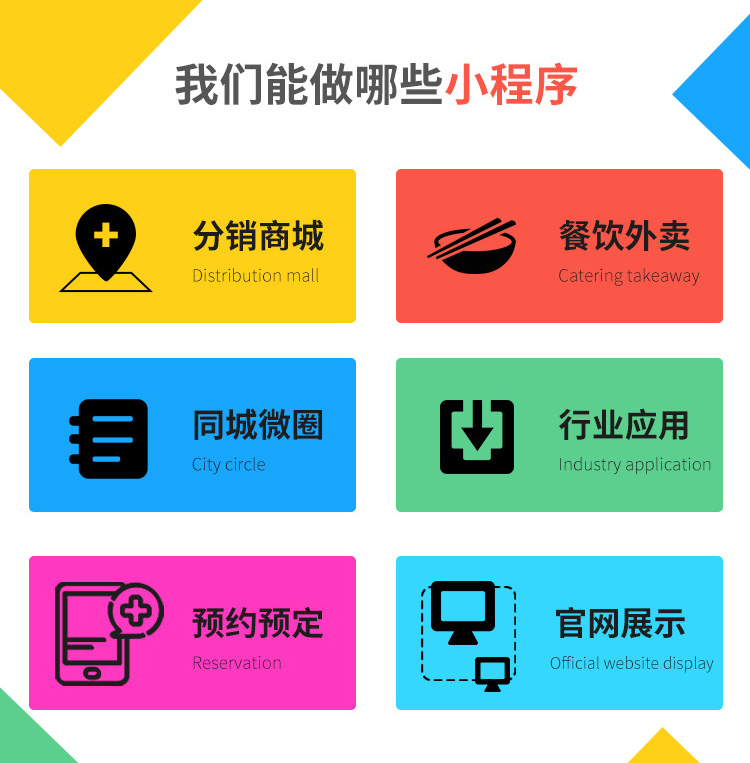 微信服务定制, 小程序定制, 小程序商城, 电商零售