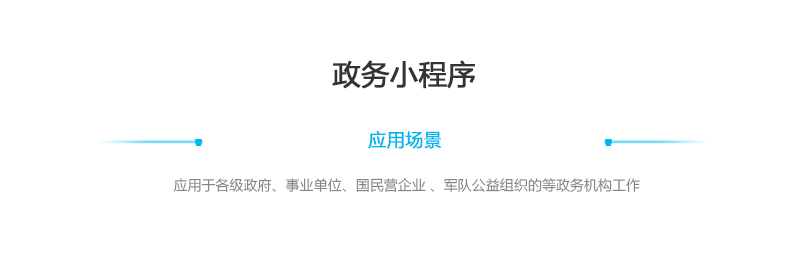 小程序, 政务民生