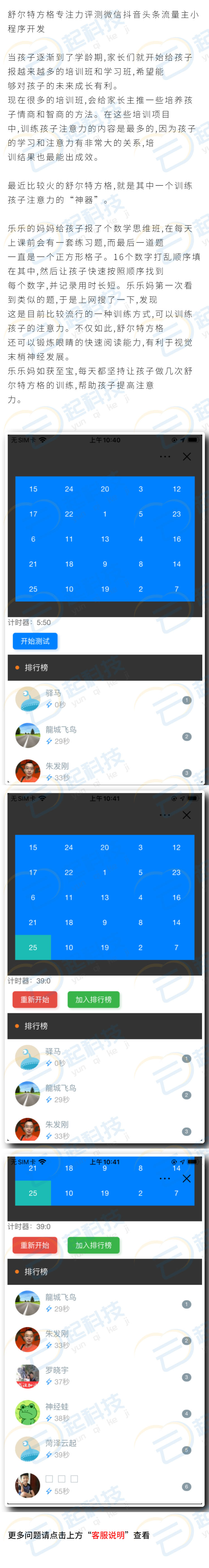 微信服务定制, 小程序定制