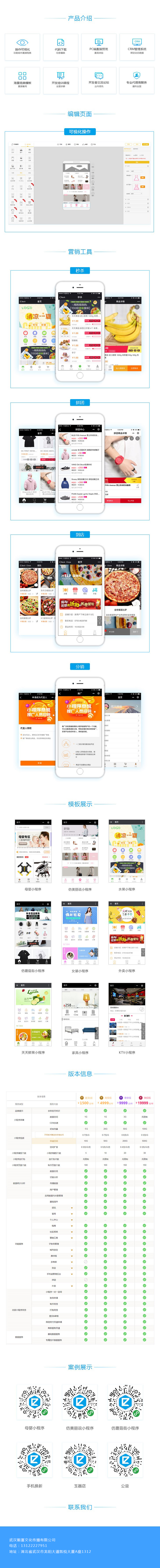 微信服务定制, 小程序定制