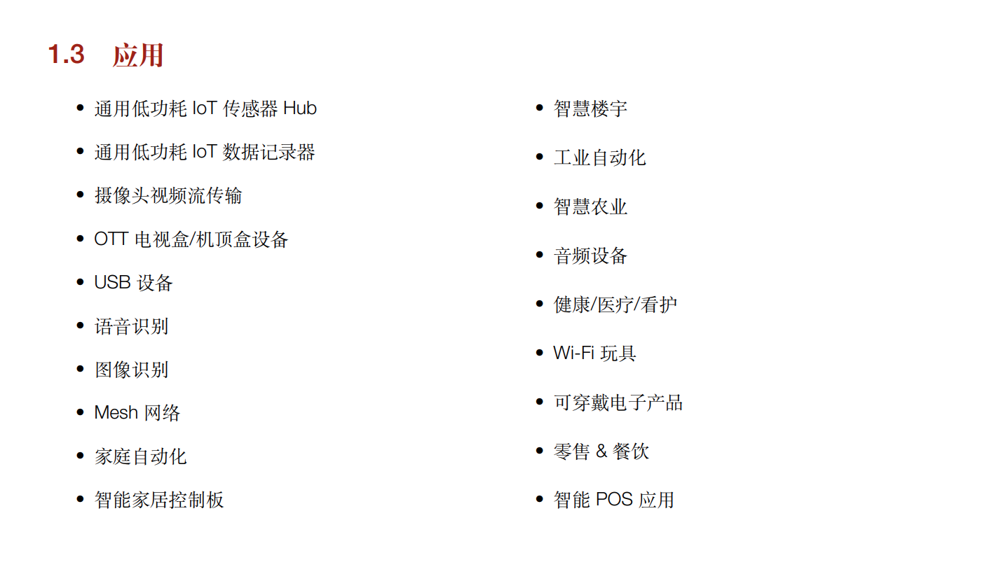 应用开发, 应用开发, WiFi, MCU, 安全, 丰富外设