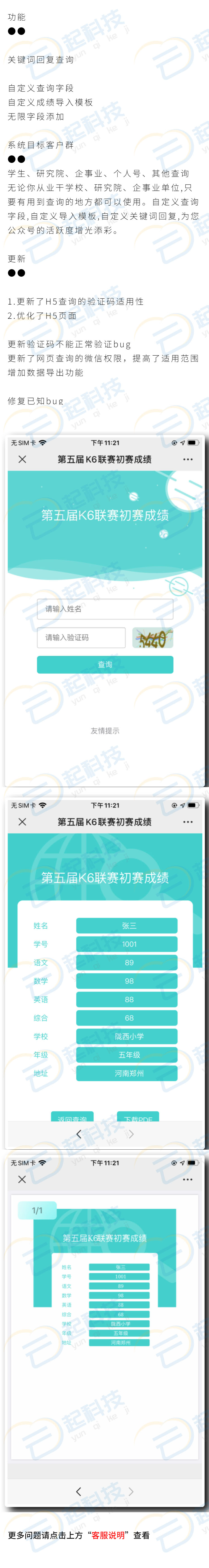 微信服务定制, 公众号定制