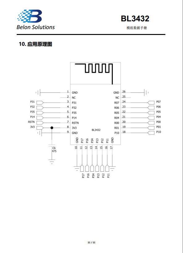 应用开发, 应用开发, 蓝牙模组