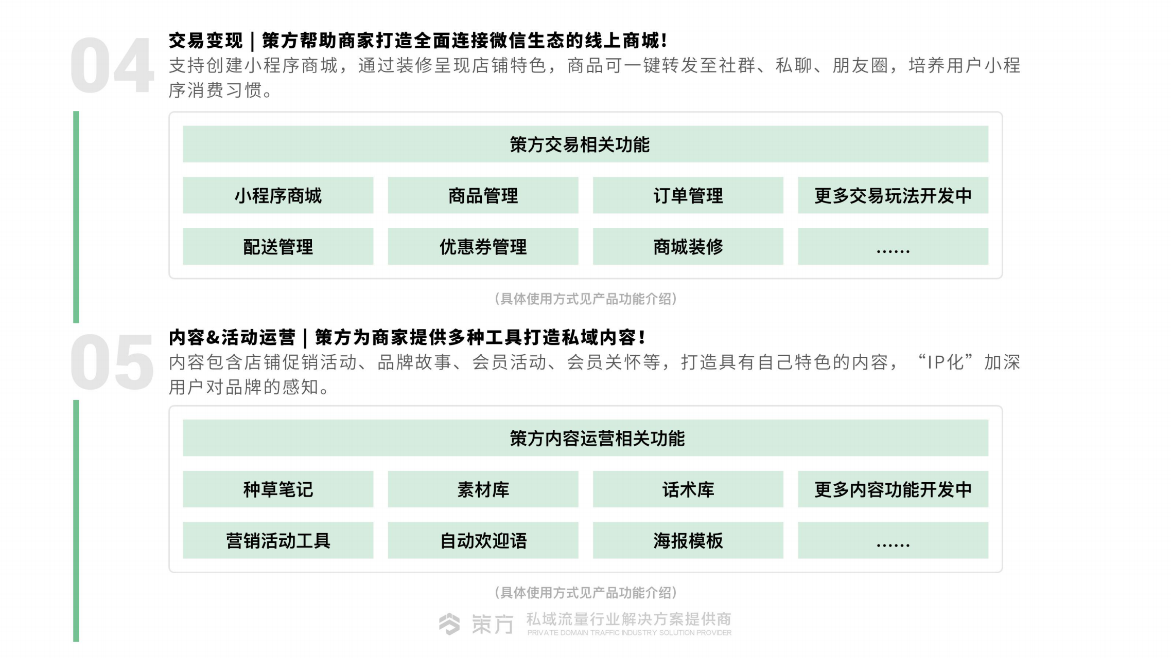 应用开发, 应用开发, 私域运营, 客户裂变, 客户管理, 小程序商城, 门店营销