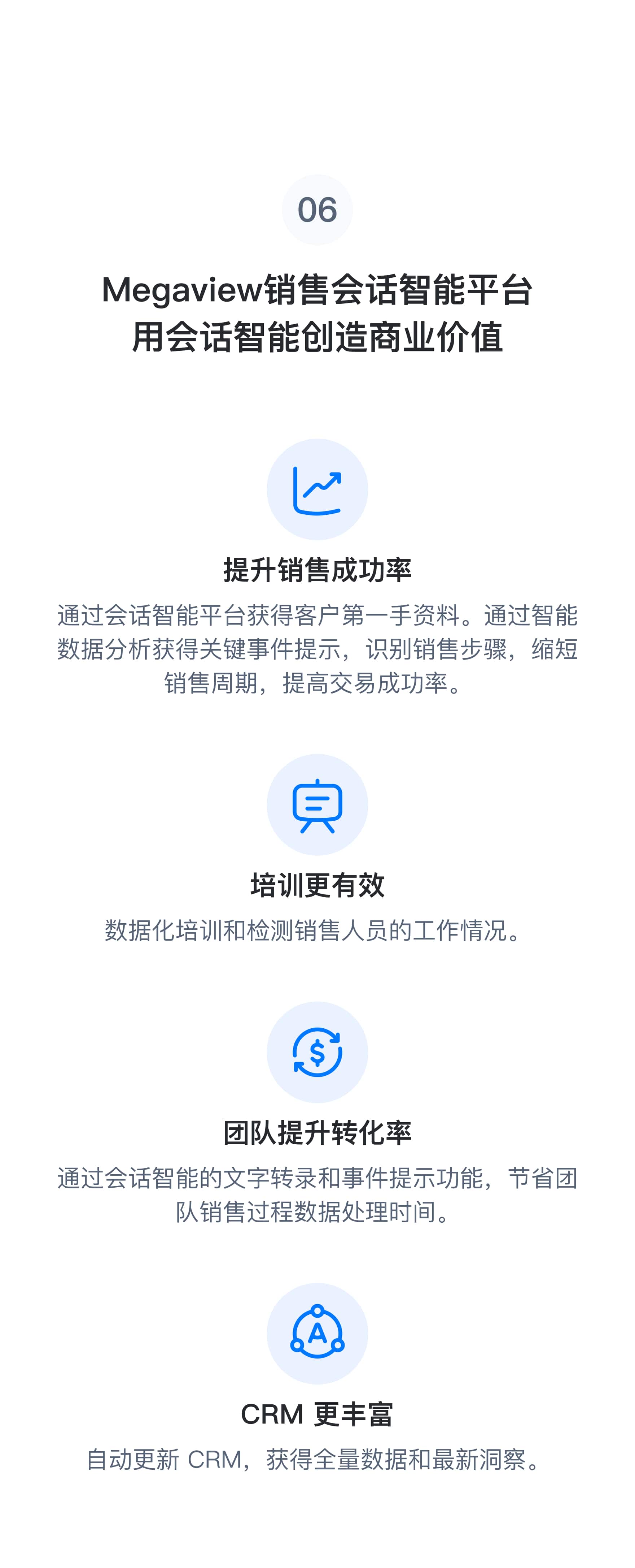 应用开发, 应用开发, 企业管理, 销售管理, 会话智能, SaaS