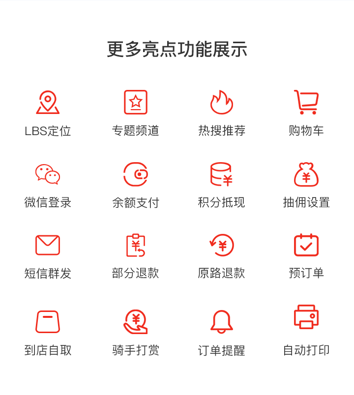 APP开发, APP开发, 定制APP, 小程序, 外卖