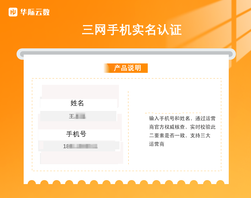 电子商务, 电子商务, 手机认证, 实名认证, 二要素认证, 运营商二要素